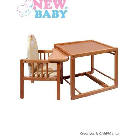 Buková stolička New Baby Victory - prírodná