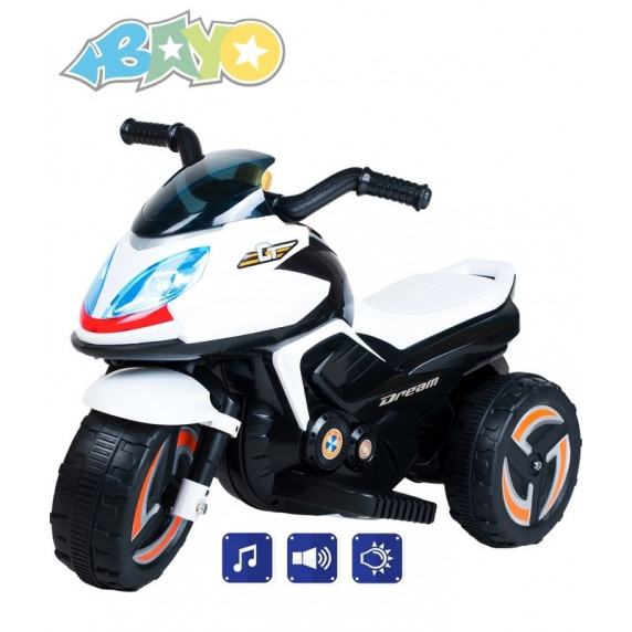 Elektrická motorka BAYO KICK biela