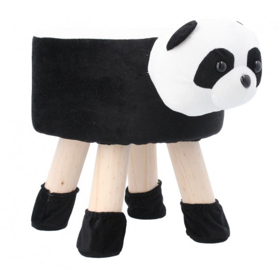 Inlea4Fun Detský taburet - Panda