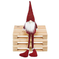 Vianočný škriatok 55 cm Inlea4Fun - červený 