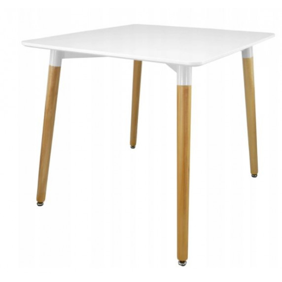 Stôl v škandinávskom štýle FAT1156 - biely