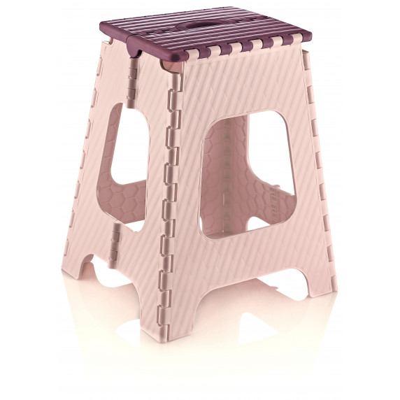 Skladacia stolička vysoká 45,5 cm Inlea4Home - fialová