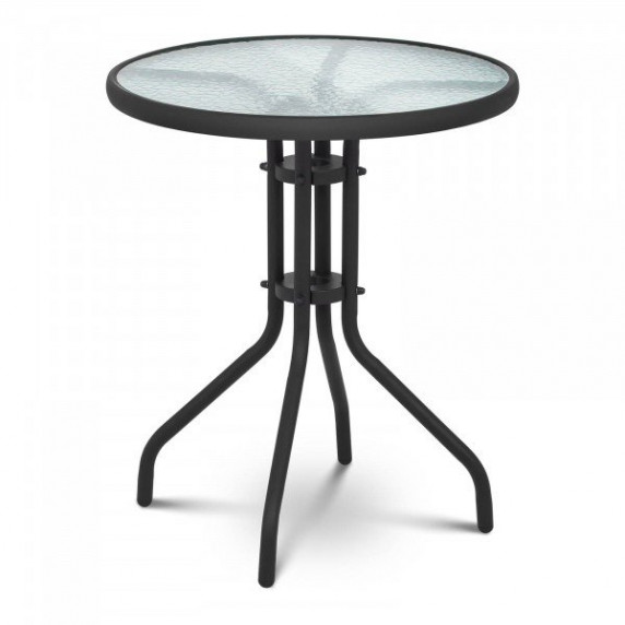 Záhradný stôl  60 x60x70  cm - čierny