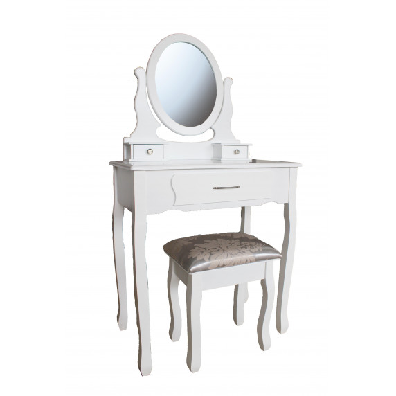 Toaletný stolík s taburetkou Aga PHO0052