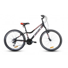 Pánsky bicykel RAYON CASCADE 26" - čierny/biely/červený Preview