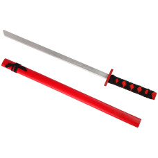 Drevený meč pre deti 73 cm Inlea4Fun - červený Preview