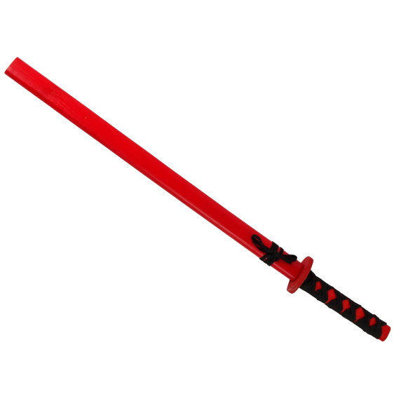 Drevený meč pre deti 73 cm Inlea4Fun - červený