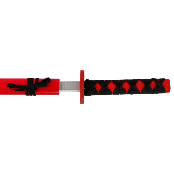Drevený meč pre deti 73 cm Inlea4Fun - červený