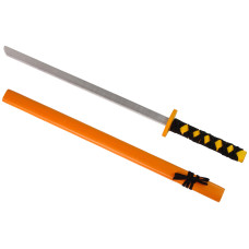 Drevený meč pre deti 73 cm Inlea4Fun - oranžový Preview