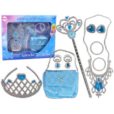 Súprava šperkov pre majú princeznú s kabelkou Inlea4Fun SPLENDID Preview