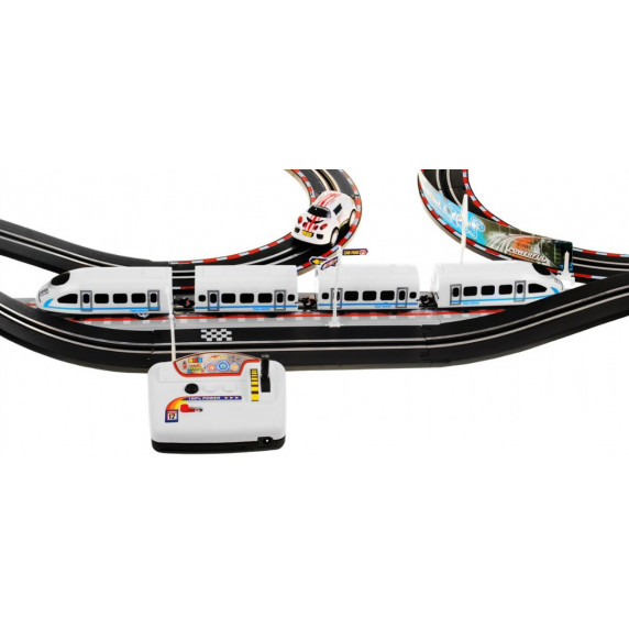 Inlea4Fun RACE TRACK Elektrická vlaková trať 2v1