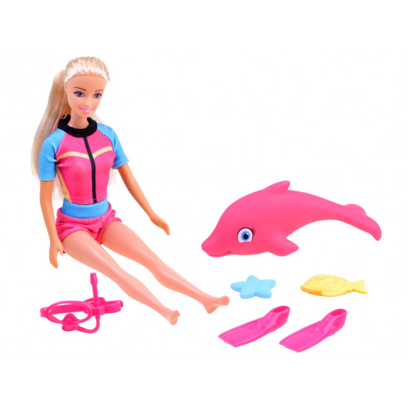 Bábika potápačka s delfínom ANLILY