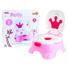 Interaktívny detský nočník v tvare trónu Princezná Inlea4Fun POTTY - ružový Preview