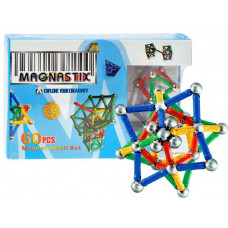 Magnetické stavebnice Inlea4Fun MAGNASTIX ZA0655 - 60 kusov Preview