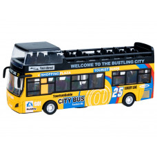Detský autobus Inlea4Fun DIE CAST - žltý Preview