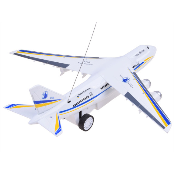 RC Lietadlo na diaľkové ovládanie Inlea4Fun MODEL PLANE - biele