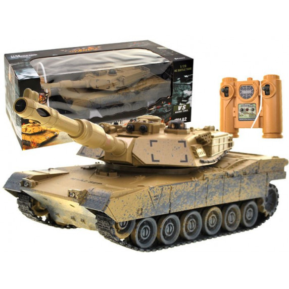 RC Tank MIA2 Camouflage - pieskový