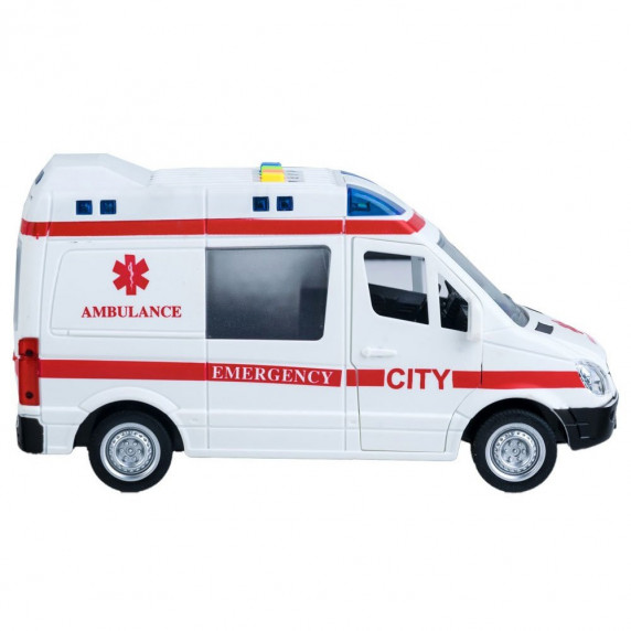  Záchranárske auto Inlea4Fun City Service 22 cm