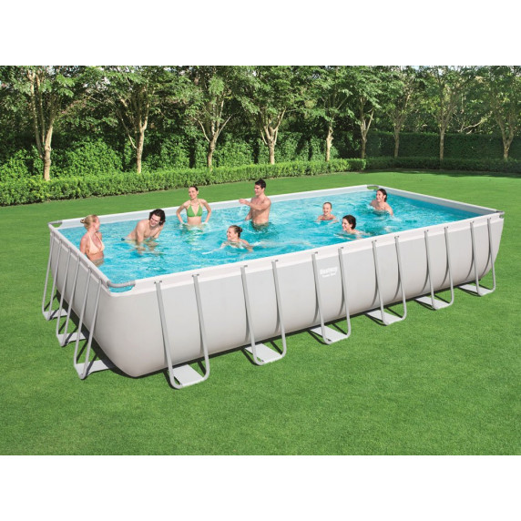 Rodinný bazén 732 x 366 x 132 cm + piesková filtrácia BESTWAY 56475 Power Steel