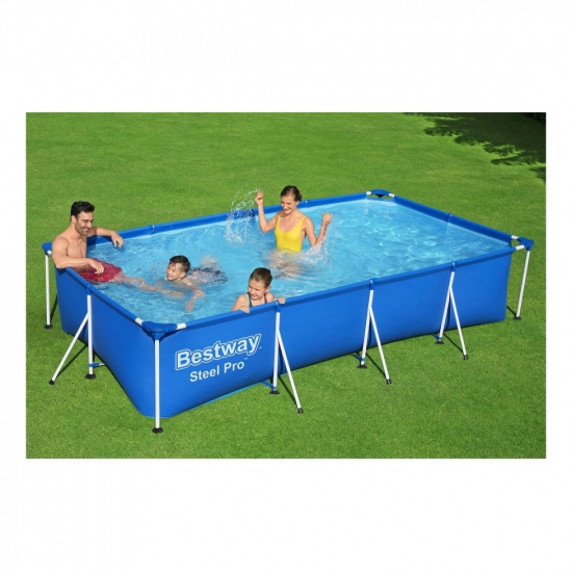 Rodinný bazén 400 x 211 x 81 cm BESTWAY 56405 Steel Pro