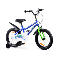 Detský bicykel ROYALBABY Chipmunk 16" MK CM16-1 - modrý 