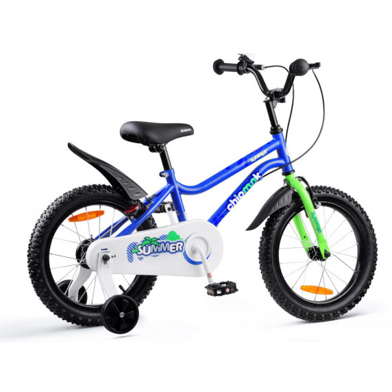 Detský bicykel ROYALBABY Chipmunk 16" MK CM16-1 - modrý