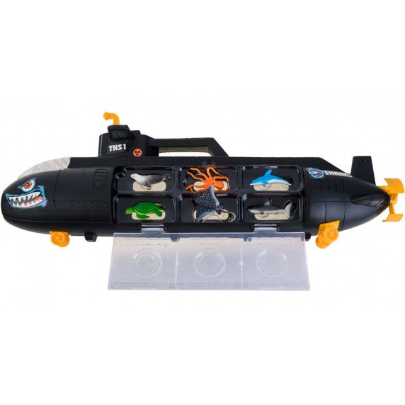 Ponorka s morskými živočíchmi Inlea4Fun - plastová