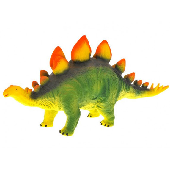 Dinosaurus figúrka - Stegosaurus s oranžovými hrotmi Inlea4Fun 