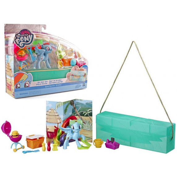 Turistický set v kabelke Hasbro My Little Pony Rainbow Dash