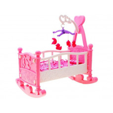 Kolíska pre bábiky Inlea4Fun BABY BED - ružová Preview