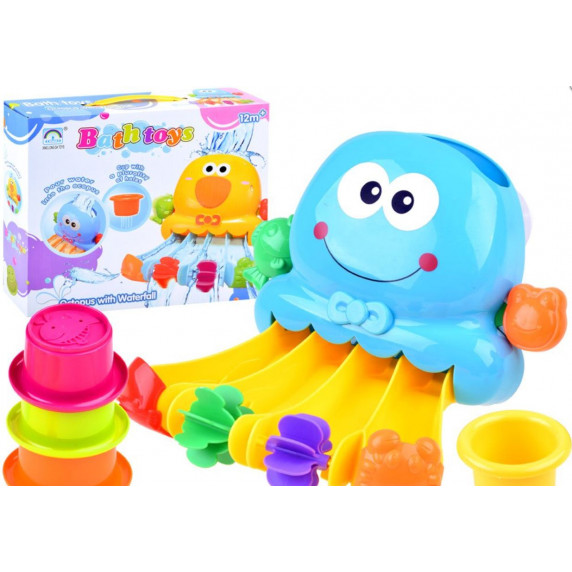 Hračka do kúpeľa Chobotnica Inlea4Fun Bath Toys