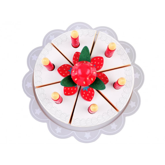 Detská drevená krájacia torta lnea4Fun SPONGE CAKE