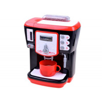 Detský kávovar Inlea4Fun COFFEE MACHINE - červený/čierny 