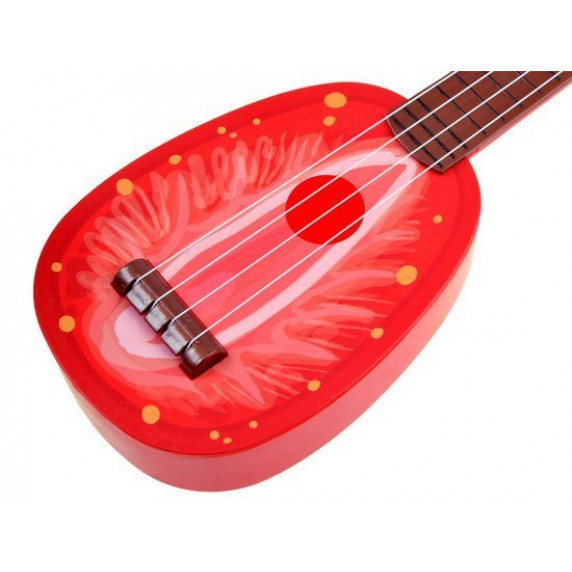 Detské ukulele so strunami Inlea4Fun IN0033 - Jahoda