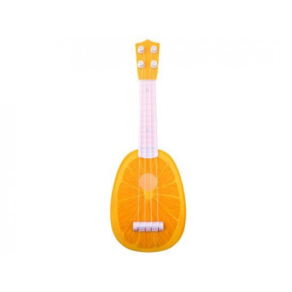 Detské ukulele so strunami Inlea4Fun IN0033 - Pomaranč