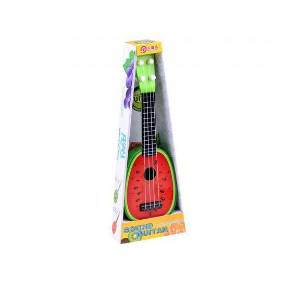 Detské ukulele so strunami Inlea4Fun IN0033 - Melón