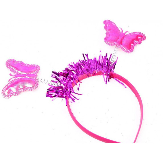 Detský kostým Motýlia víla s krídlami Inlea4Fun - ružový