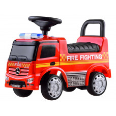 Detské odrážadlo - hasičské autíčko Inlea4Fun Mercedes Benz - červené Preview