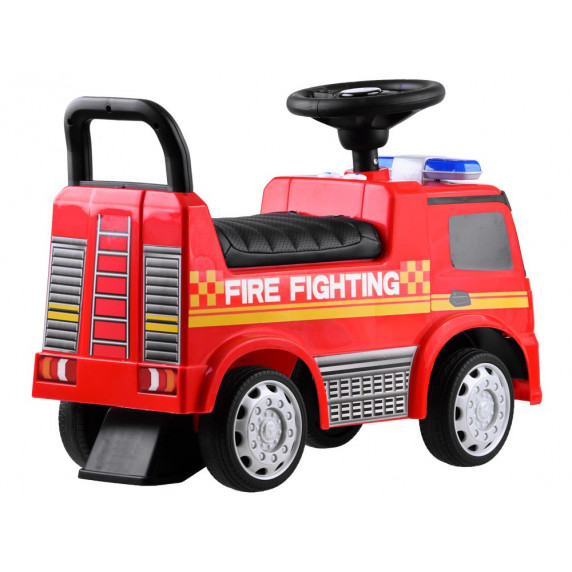 Detské odrážadlo - hasičské autíčko Inlea4Fun Mercedes Benz - červené
