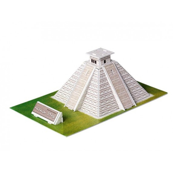 3D Puzzle Pyramída Chichén Itza Maja MAGIC PUZZLE - 19 ks