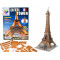 3D Puzzle Eiffelova veža MAGIC PUZZLE - 35 ks