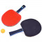 Set na stolný tenis Inlea4Fun PING PONG BALLS - 2 rakety + 3 lopty + sieťka