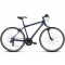 Pánsky bicykel Evado 1.0 21" L 2022 KROSS Cross - matný tmavomodrý/limetkový