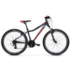 Dámsky horský bicykel LEA 2.0 15" XS 2022 KROSS MTB WOMAN - matný čierny/malinový/fialový Preview