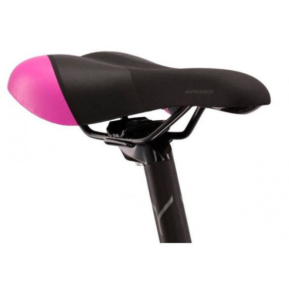Dámsky horský bicykel LEA 3.0 17" S 2022 KROSS MTB WOMAN - matný fialový / ružový / oranžový