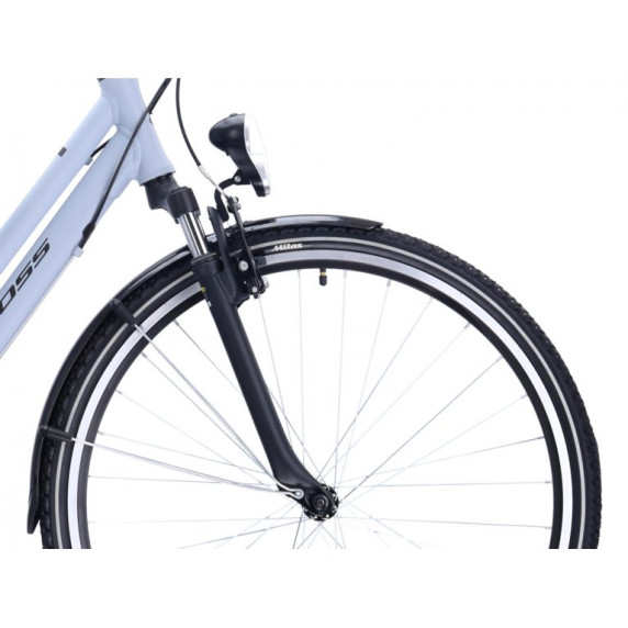 Dámsky bicykel Trans 2.0 M 19" 2022 KROSS Trekking - matný sivý/čierny