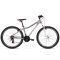 Dámsky horský bicykel LEA 2.0 17" DS 2022 KROSS MTB WOMAN - matný strieborný / biely / ružový
