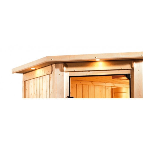 Fínska sauna KARIBU FLORA 1 (57003)