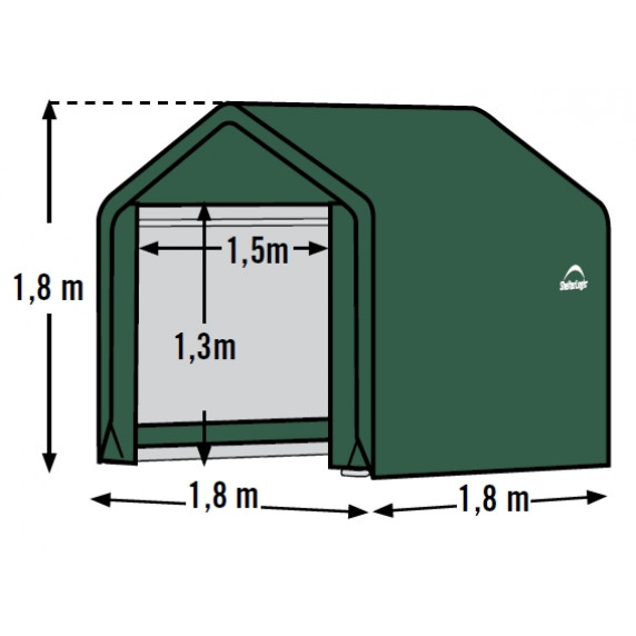 Náhradná plachta pre prístrešok 1,8 x 1,8 m (70417EU) SHELTERLOGIC