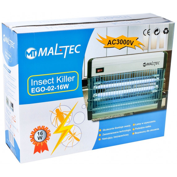 Lampa proti hmyzu MalTec EGO-02-16W